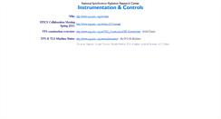 Desktop Screenshot of icg.nsrrc.org.tw